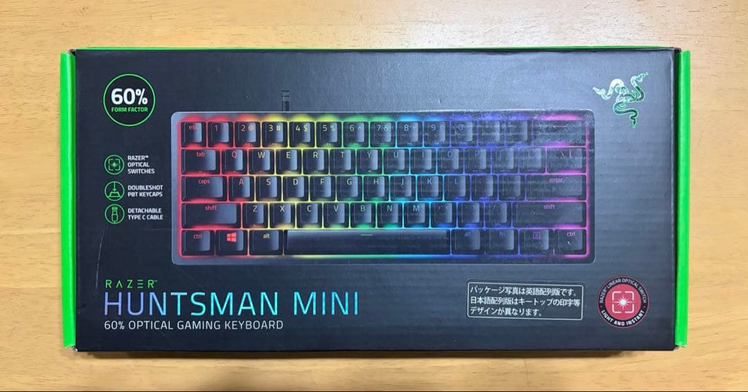 【美品】Razer Huntsman Mini JP