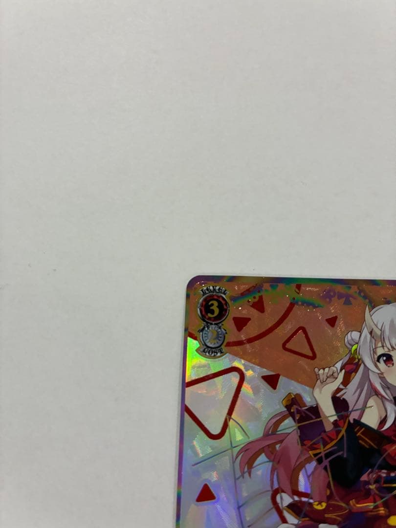 ヴァイスシュヴァルツホロライブ 未来へ一緒に 百鬼あやめ（サインカード）