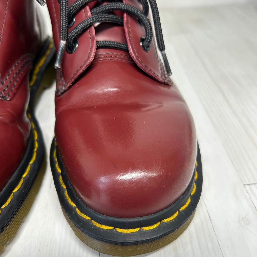 美品✨大人気10ホール✨Dr.Martens 1490 ブーツ チェリーレッド