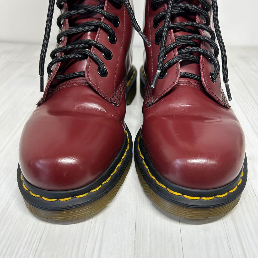 美品✨大人気10ホール✨Dr.Martens 1490 ブーツ チェリーレッド