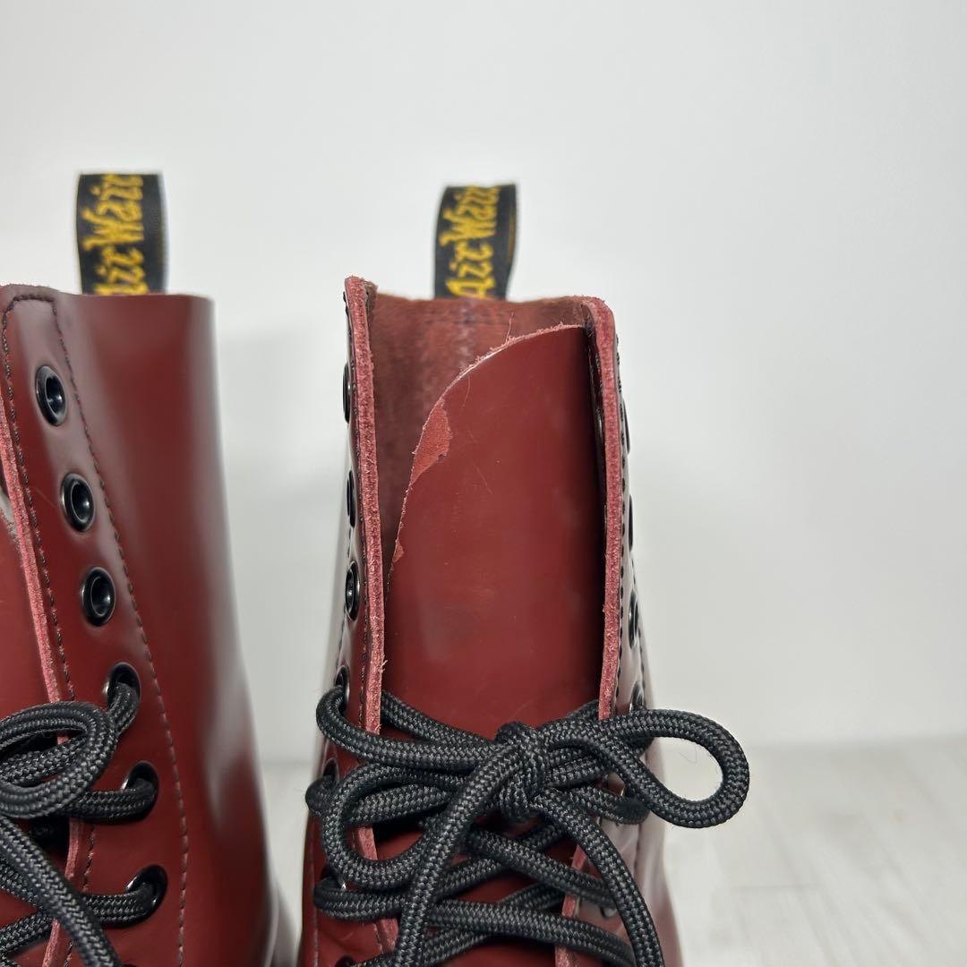 美品✨大人気10ホール✨Dr.Martens 1490 ブーツ チェリーレッド