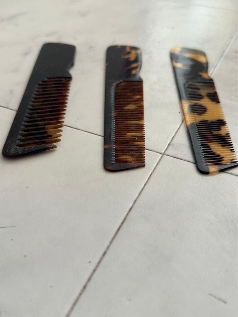 べっ甲櫛　本鼈甲 クシ くし 理容櫛 カットコーム まとめ
