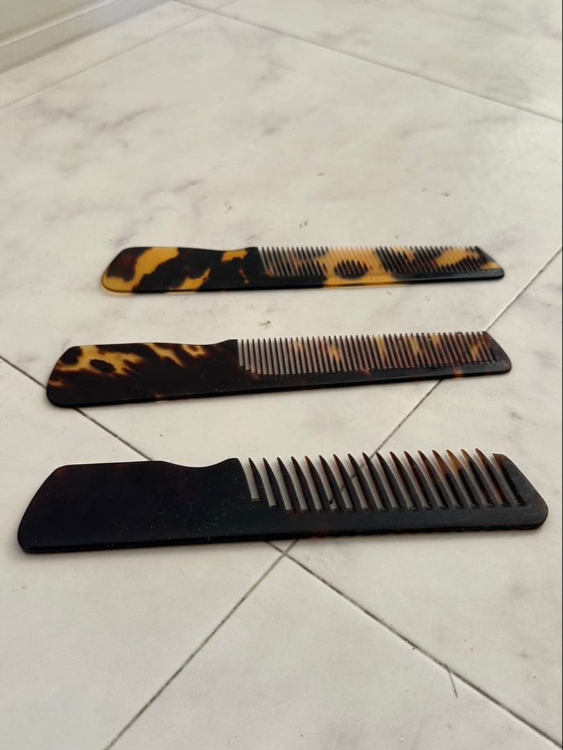 べっ甲櫛　本鼈甲 クシ くし 理容櫛 カットコーム まとめ