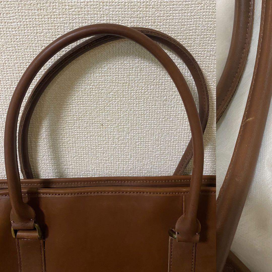 L.L.Bean llbean LLビーン　レザートートバッグ　ショルダーバッグ