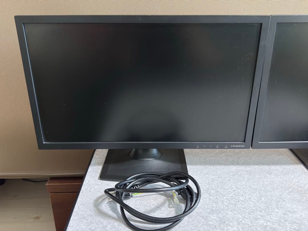 【I・O DATA】20.7型ゲーミングモニター　デュアルモニター　2台セット