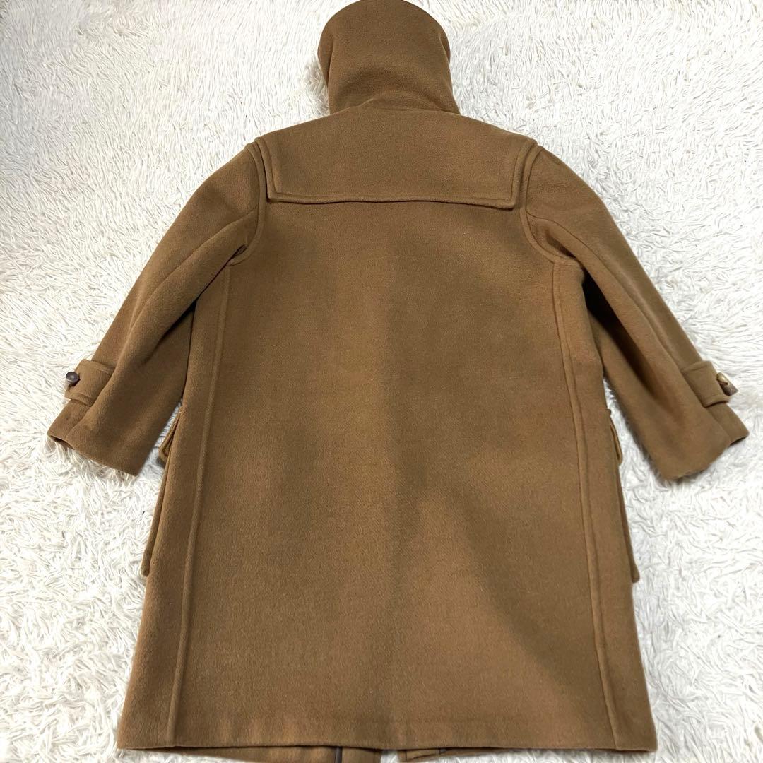 ✨美品✨バーバリー ダッフルコート フード ノバチェック キャメル 英国製 L
