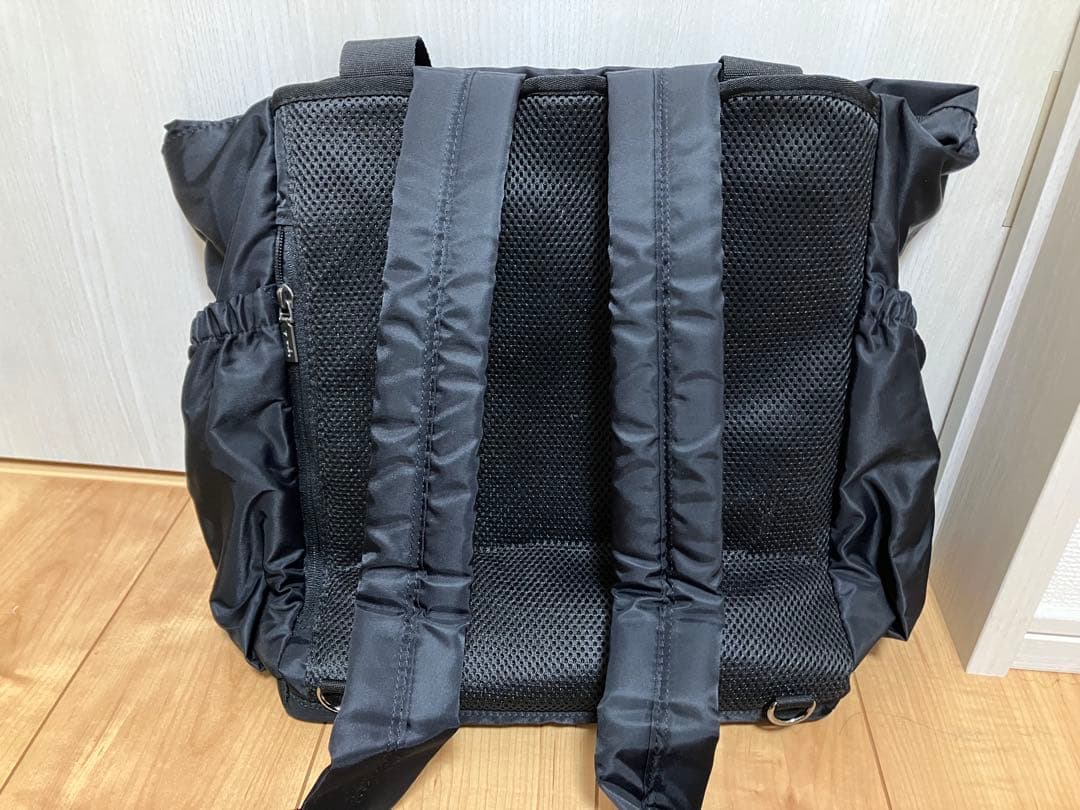 美品　1回使用のみ！　agnès b. ブラック マザーズバッグ