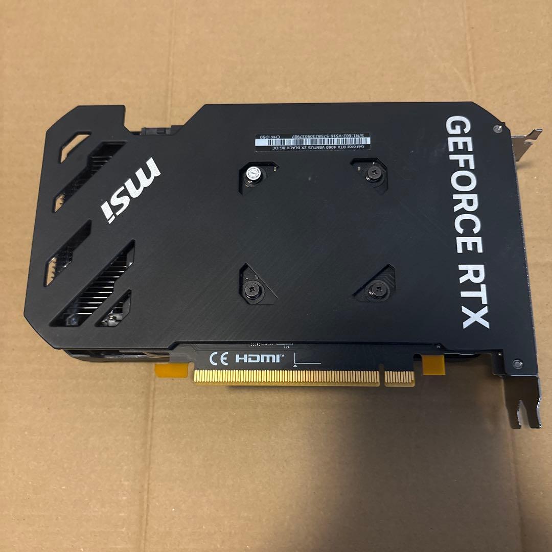 グラフィックボード・グラボ・ビデオカード MSI GEFORCE RTX 4060 VENTUS 2X OC