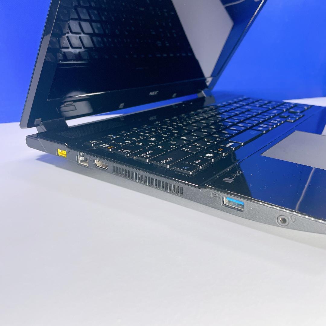 Corei7✨SSD500GB✨Windows11✨NEC黒ノートパソコンカメラ