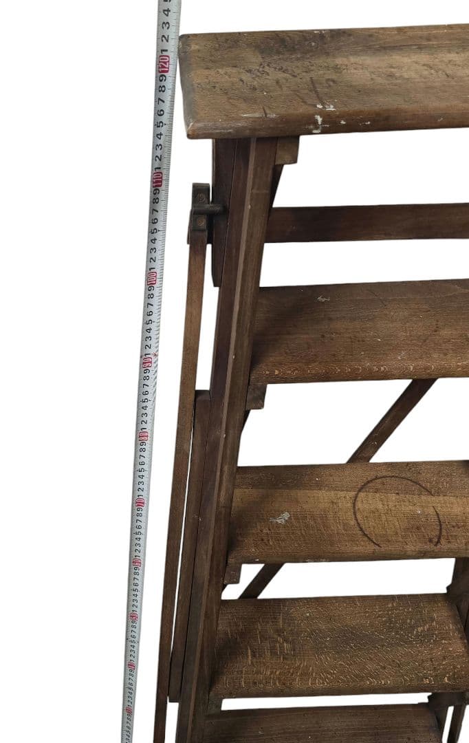 ステップラダー　アンティーク　ヴィンテージ シャビー　脚立　フランス製?