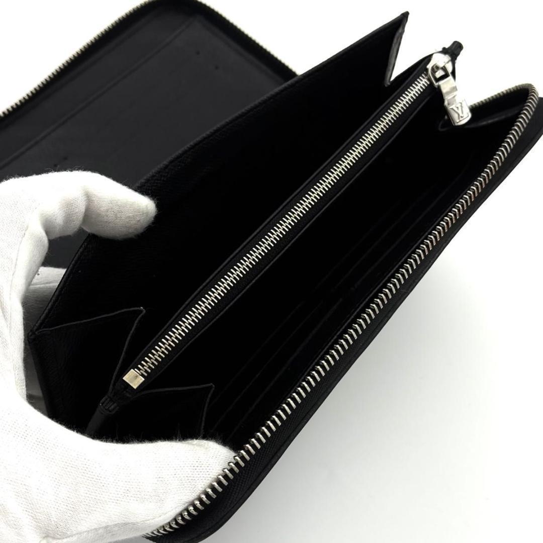 【最高級美品】ルイヴィトン エピ ノワール ジッピーオーガナイザー 長財布