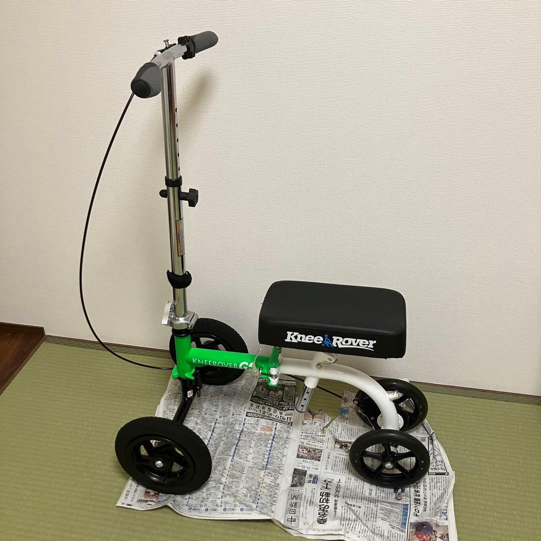 【KneeRover GO Hybrid】 松葉杖代わりの快適な移動手段！