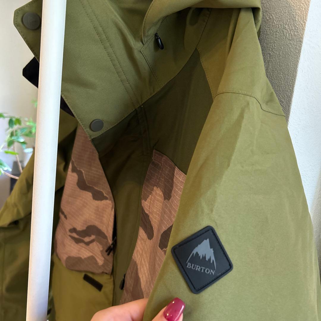 BURTON GORE-TEX オリーブグリーン スノーボードジャケット