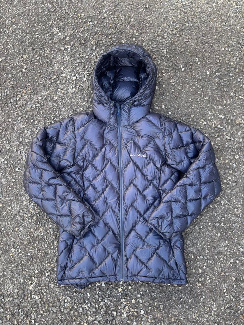 mont-bell プラズマ1000 ダウンジャケット ネイビー アルパイン