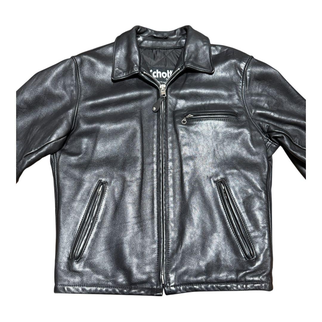 【Schott】AT101 シングルライダース サイズ40 美品