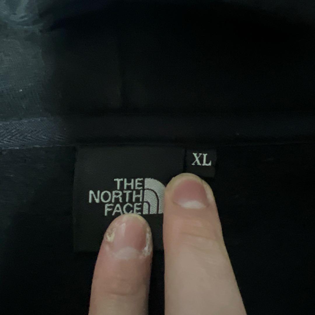 ノースフェイス ブラックジップパーカー