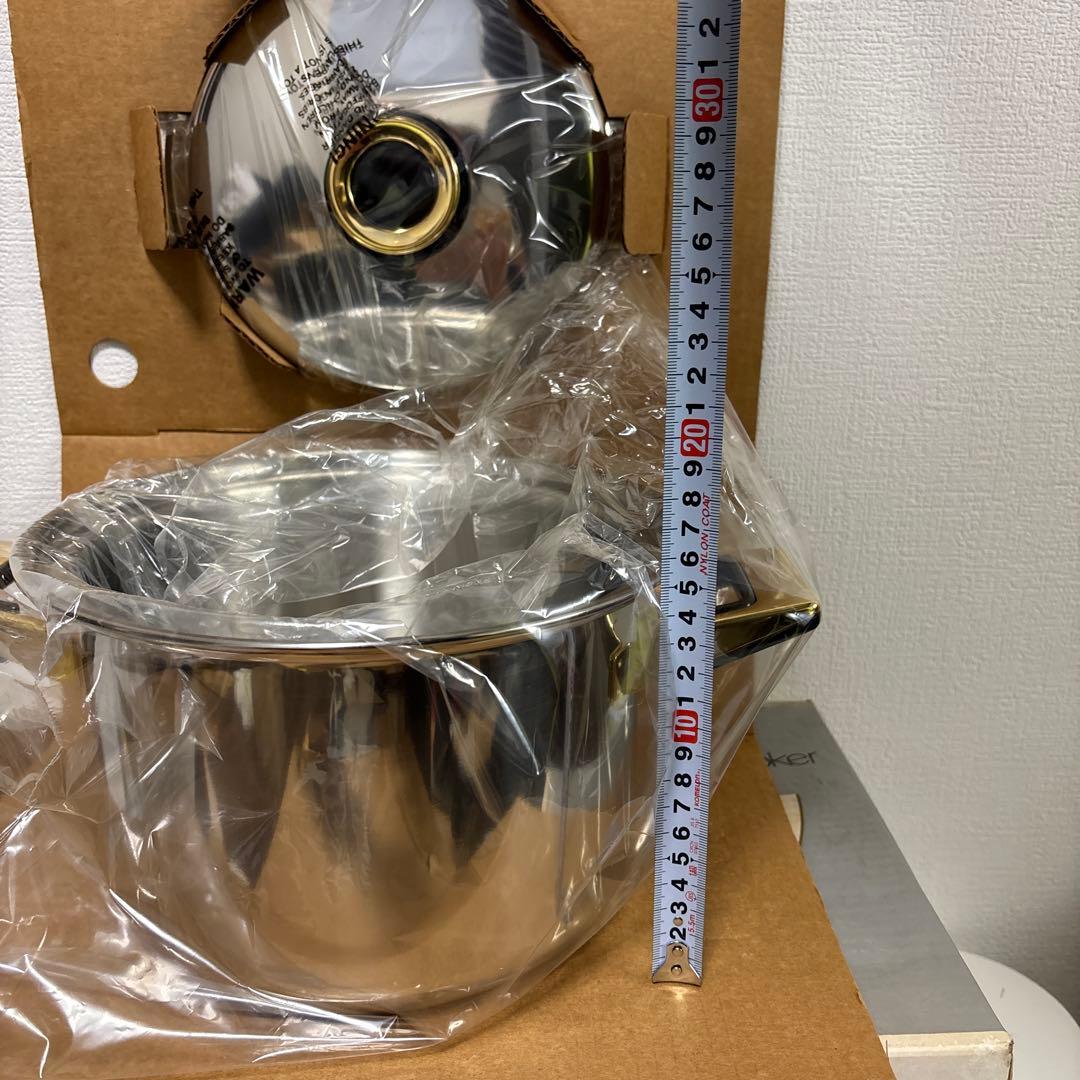 タッパーウェア　21cm寸胴鍋 ステンレス製