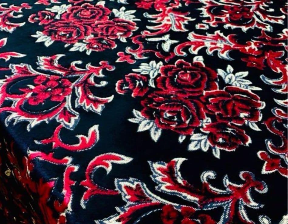 即発送可！期間限定値下げ中！！金華山 華恋 レッド 生地 ハギレ 【訳あり】