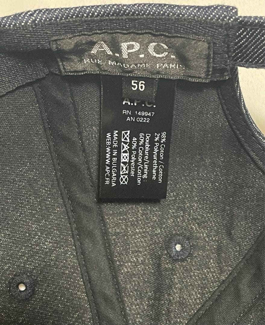 A.P.C.　アーペーセー キャップ