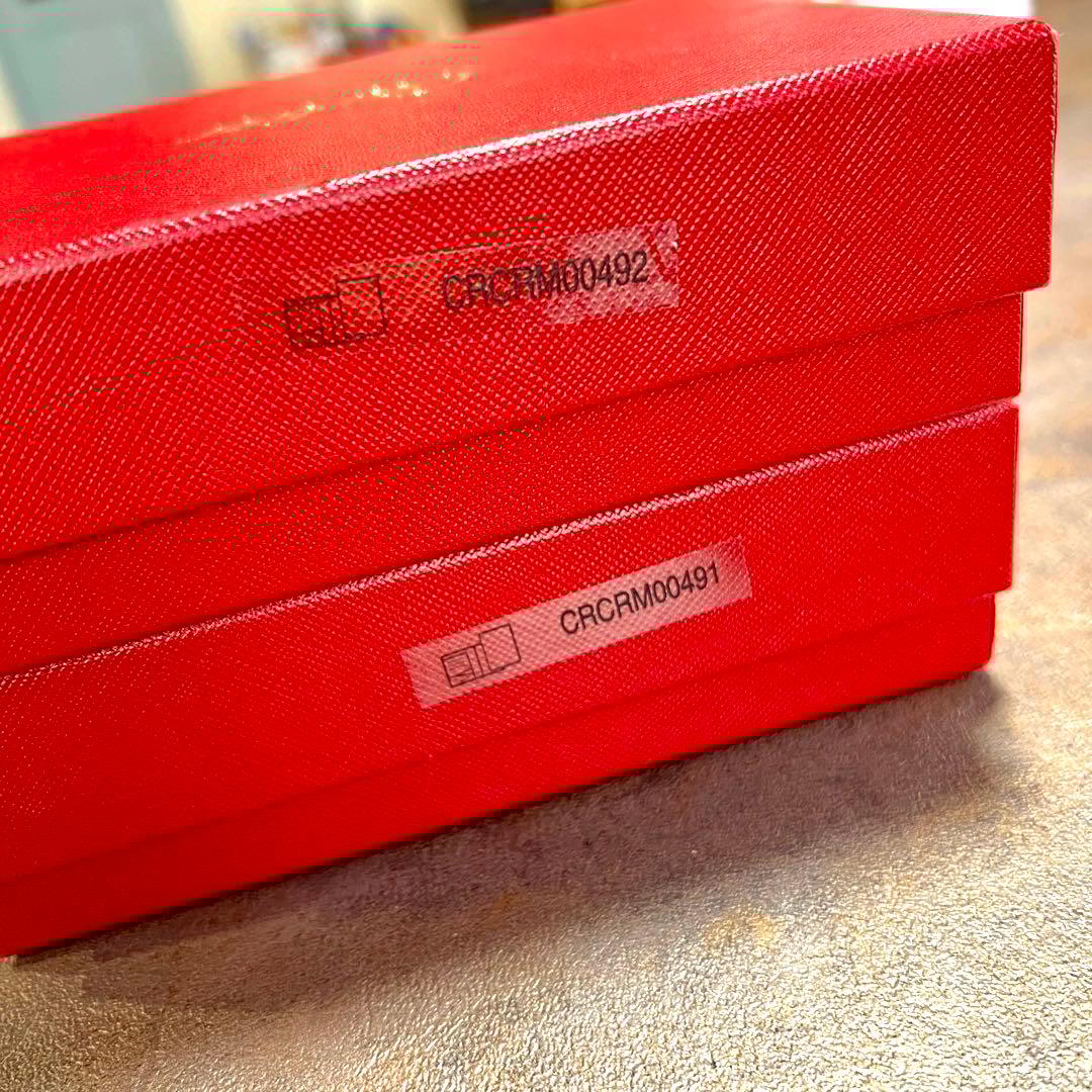 未使用　Cartier パスポートケース 2点　ペア　夫婦　新婚旅行　カップル