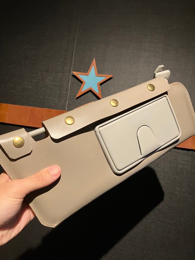 【myuto】ジムニーJB64/JB74用サンバイザーレザーカバー