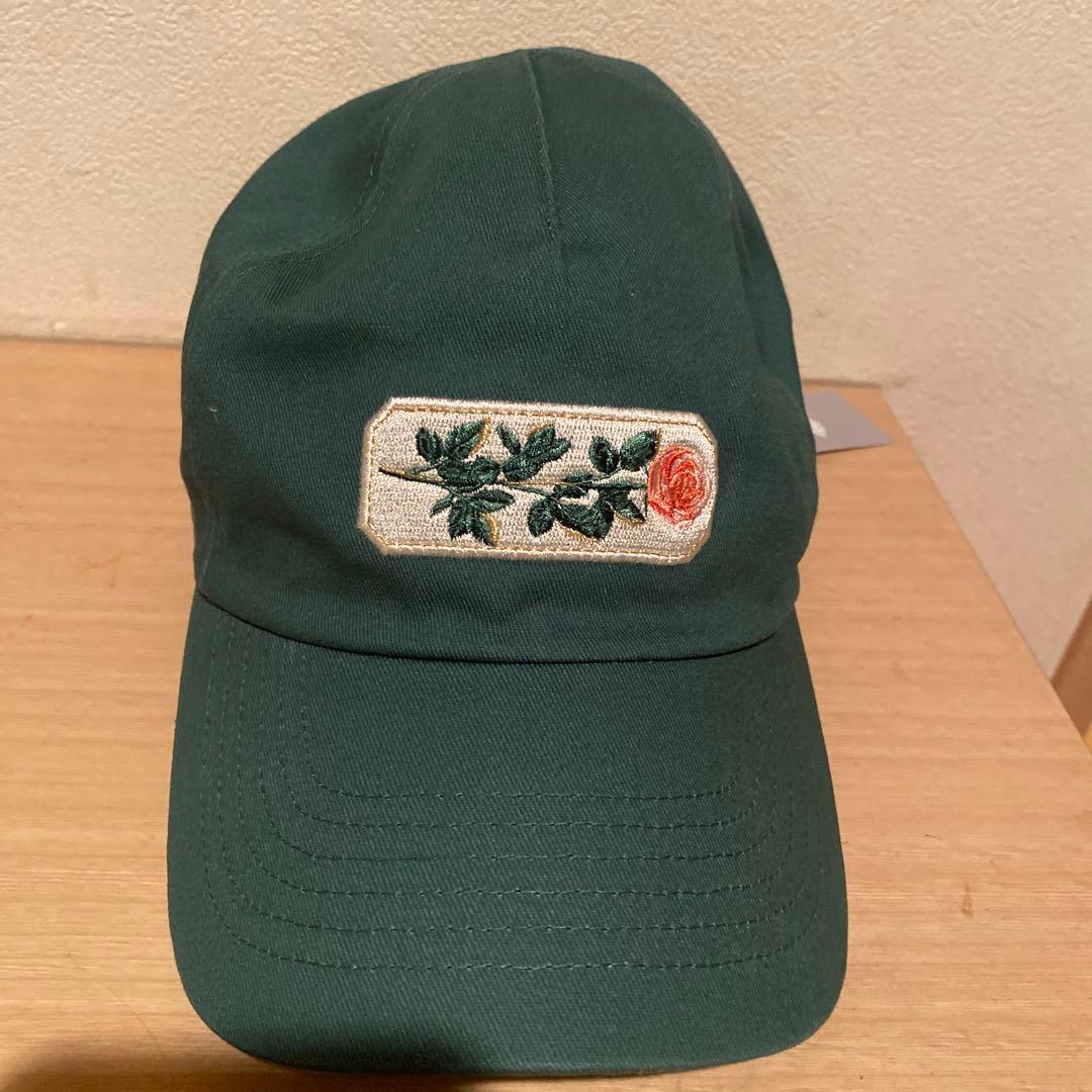 【新品 グリーン】BEAMS COUTURE×ルルメリーコラボ　キャップ