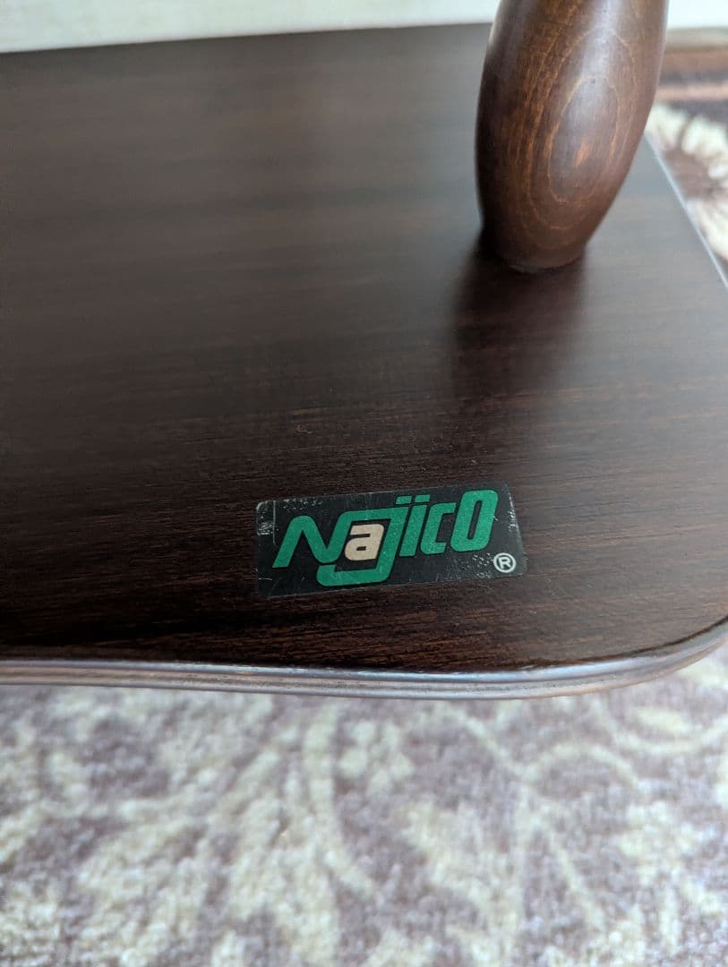 ナジコ 壁掛けシェルフ ミッドセンチュリー木製　壁掛け 古家具 飾り棚