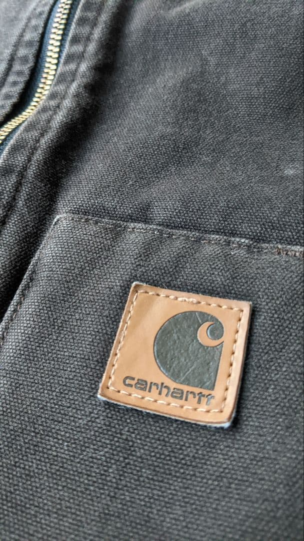 Carhartt カーハート ダック ベスト ブラウン メキシコ製