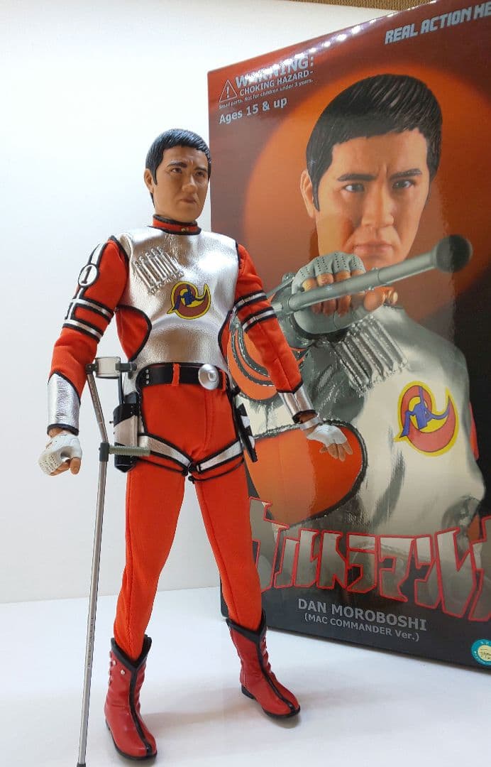 30cm可動✨MAC隊長/モロボシダン❗RAH◆ウルトラマンレオ☘️