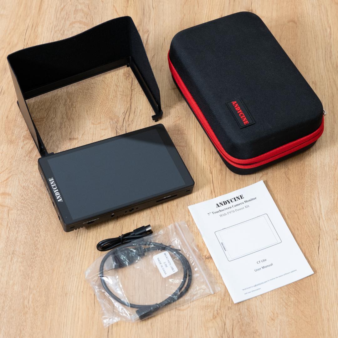 【美品】ANDYCINE C7 Lite 7インチ タッチ式フィールドモニター