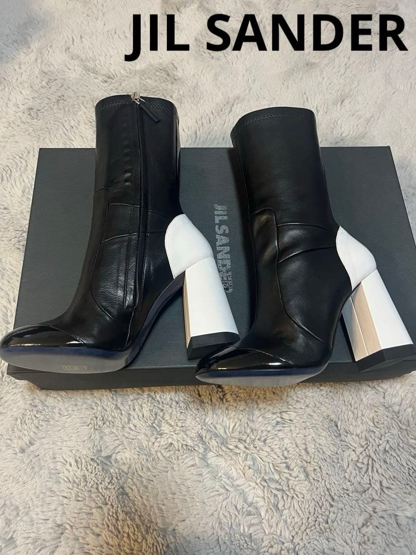 ジルサンダー　ショートブーツ　24.5