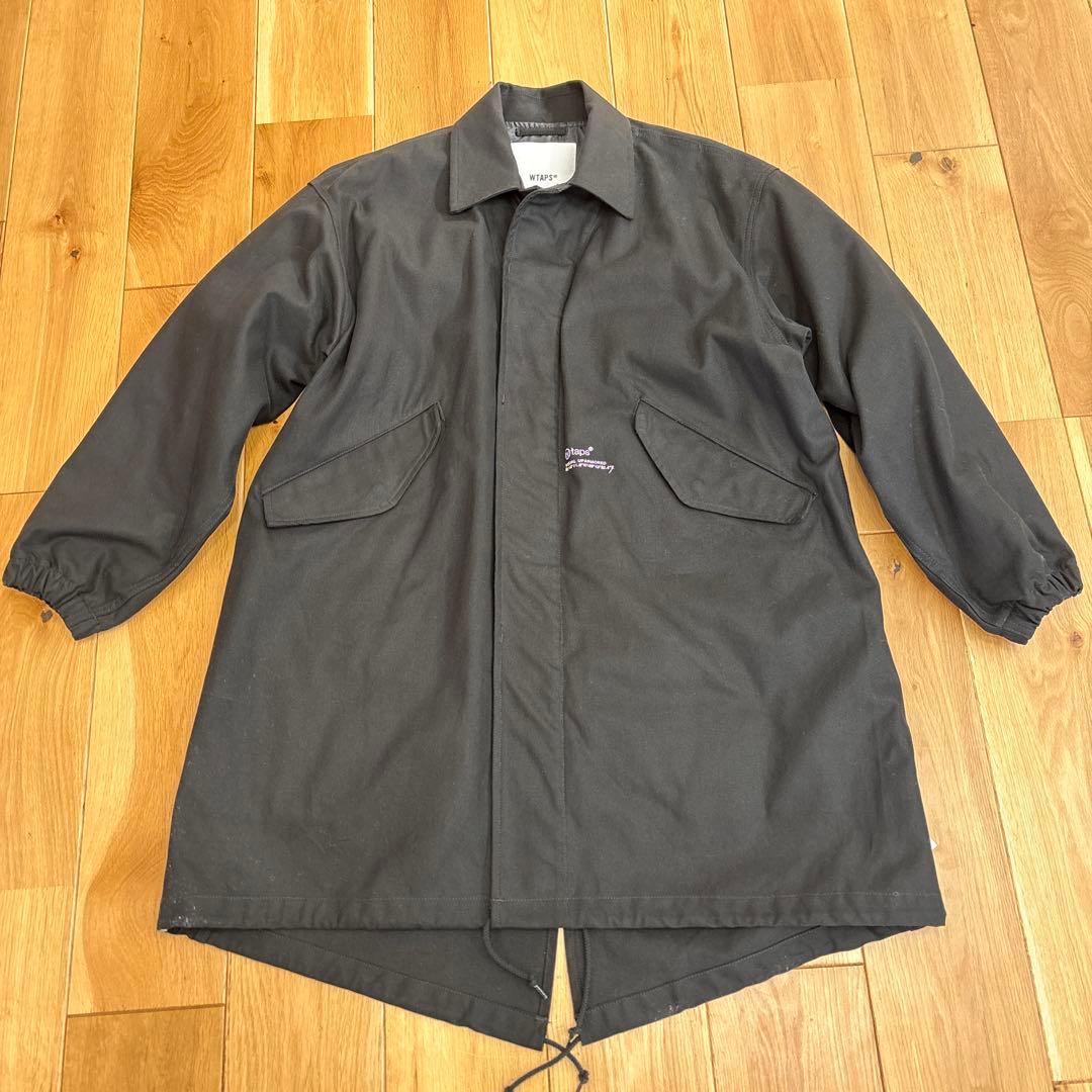 ジャケット・アウター WTAPS SMOCK / COAT / COTTON. SERGE BLACK