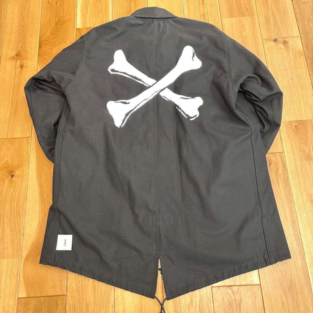 ジャケット・アウター WTAPS SMOCK / COAT / COTTON. SERGE BLACK