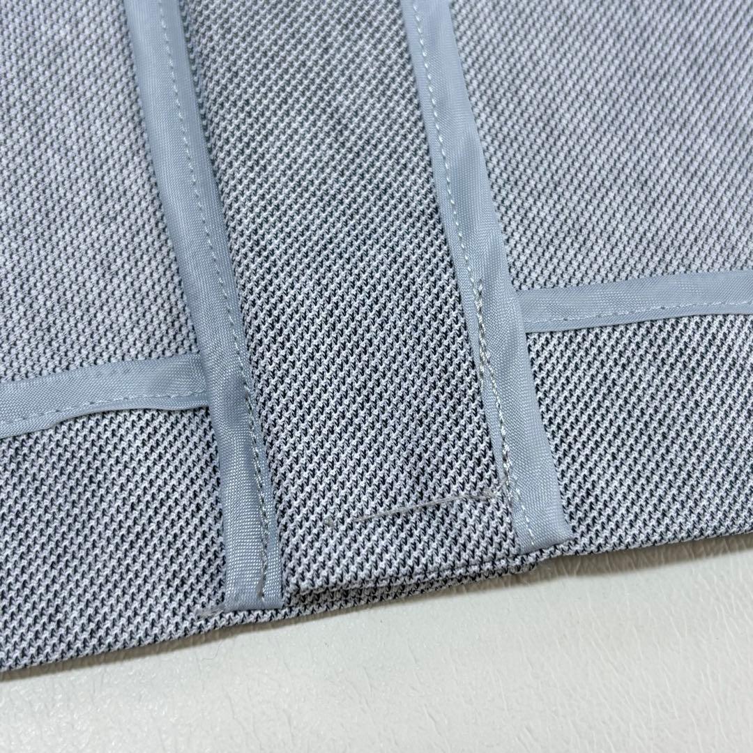 未使用✨️ノーリーズ　セットアップスーツ　春夏　ノーカラーパンツ　グレー　Lサイズ