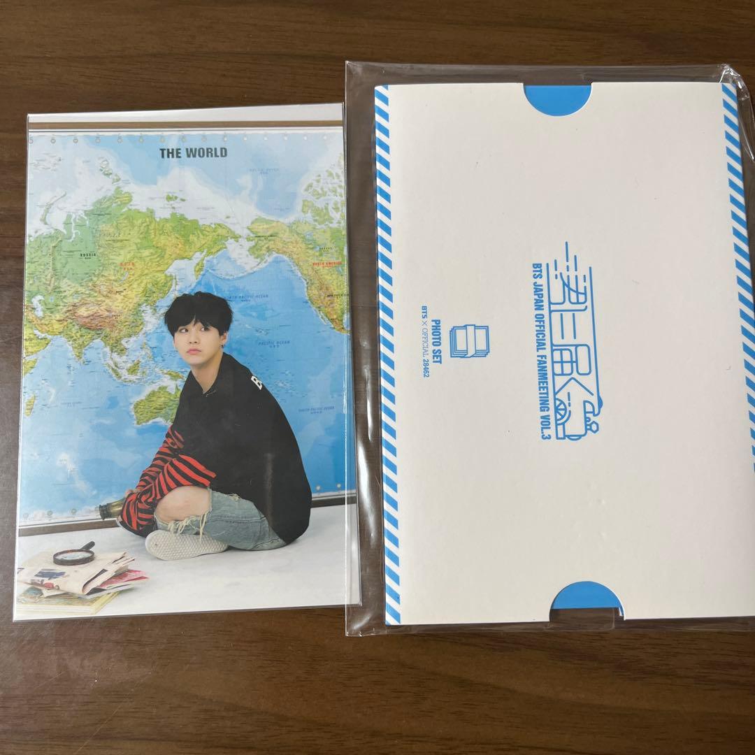 BTS 日本　ファンミ　ペンミ　君に届く フォトセット　ユンギ　フォトカ　コンプ