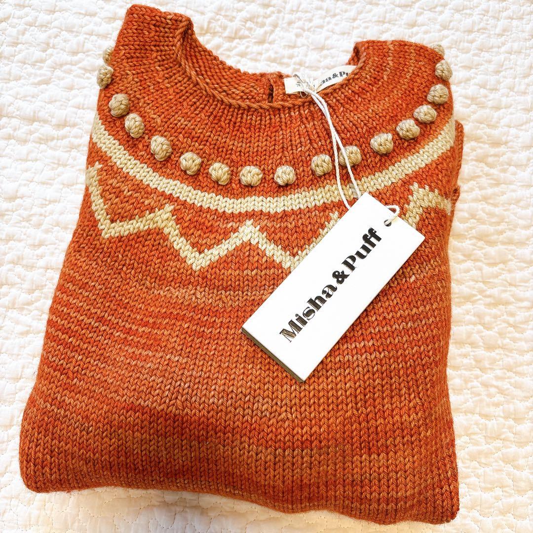 ワンピース misha and puff Zig Zag Dress 4y