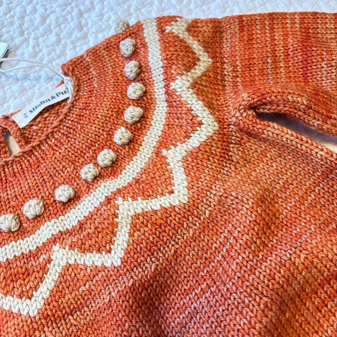 ワンピース misha and puff Zig Zag Dress 4y