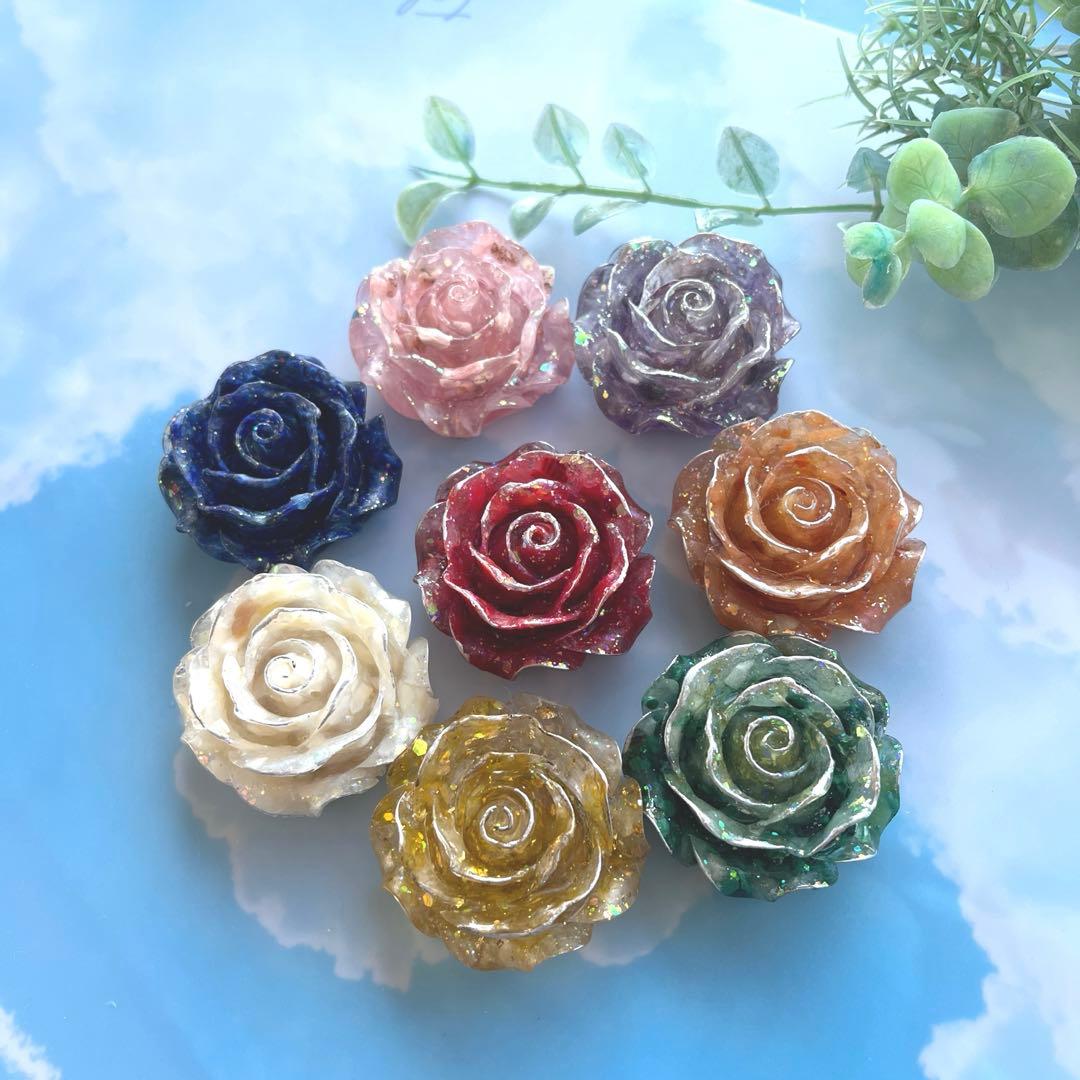 つねりん バラのオルゴナイト