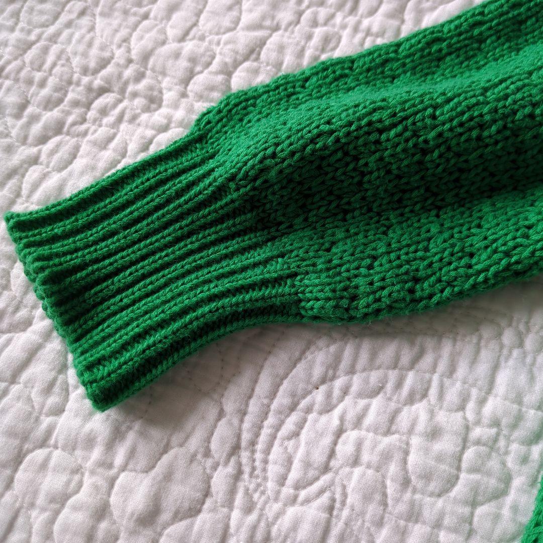 ハグオーワー　コットン　ボートネック　ニット　セーター