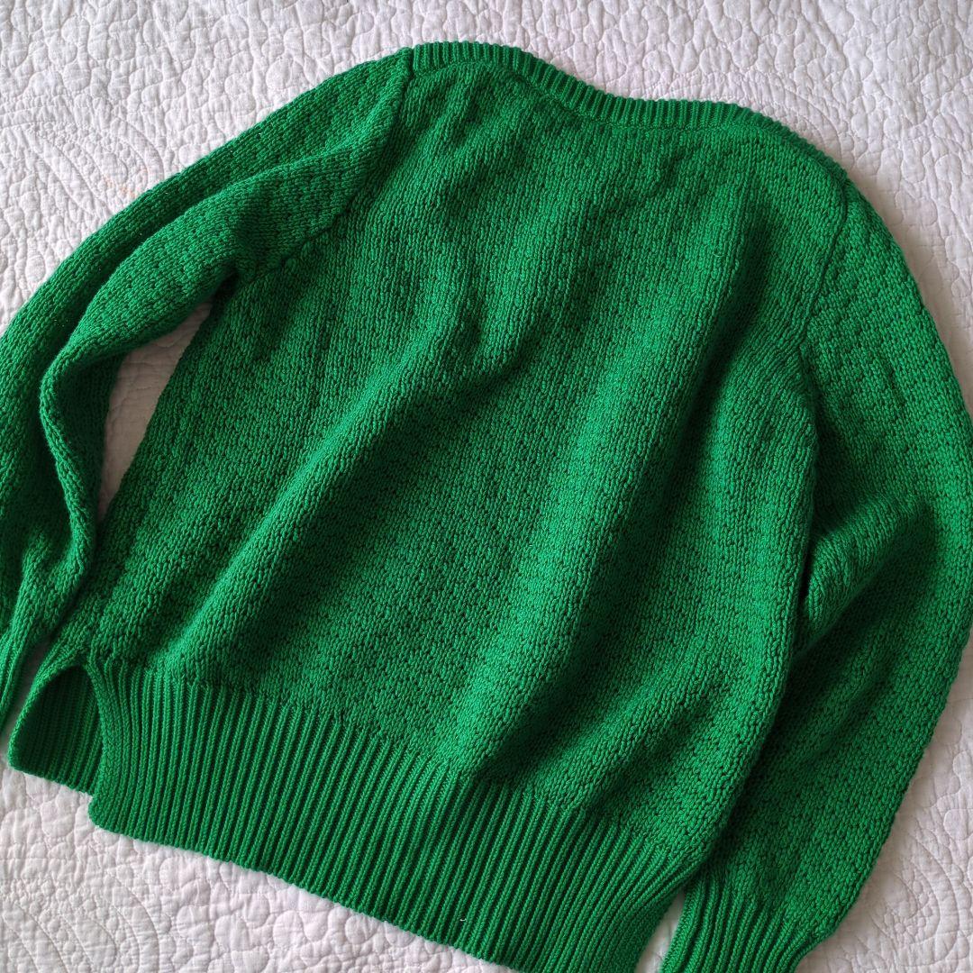 ハグオーワー　コットン　ボートネック　ニット　セーター