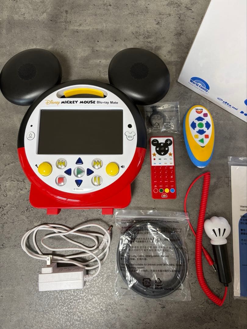 2024年10月購入 DWEディズニー英語システム　ミッキーメイトBlu-ray
