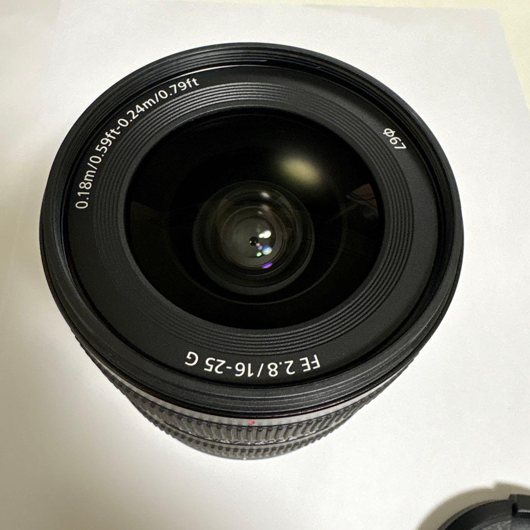 Sony FE 16-25 G ズーム 超美品 ソニー カメラ F2.8