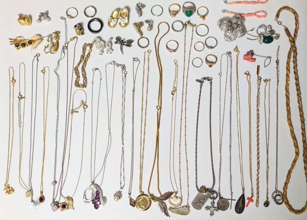 アクセサリーまとめ売り 約50点 ネックレス リング等