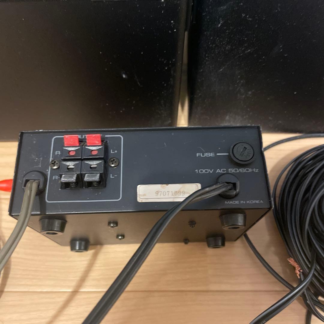 DAM DDS-50 スピーカーシステム　アンプ中古