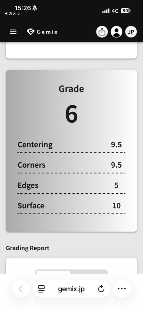 リーリエのピッピex SAR Gemix6 鑑定品