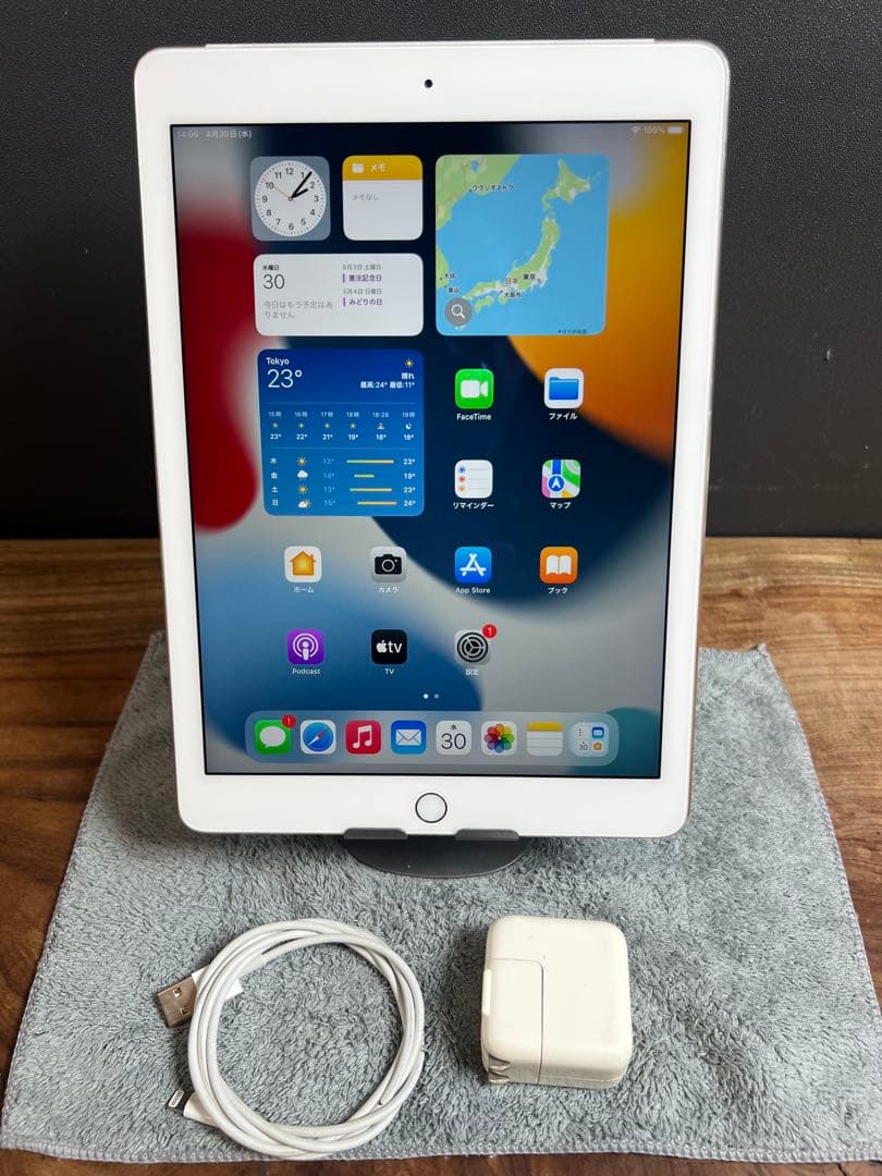 [美品]Apple iPad Air2/32GB/電池健康82.9%/HW235