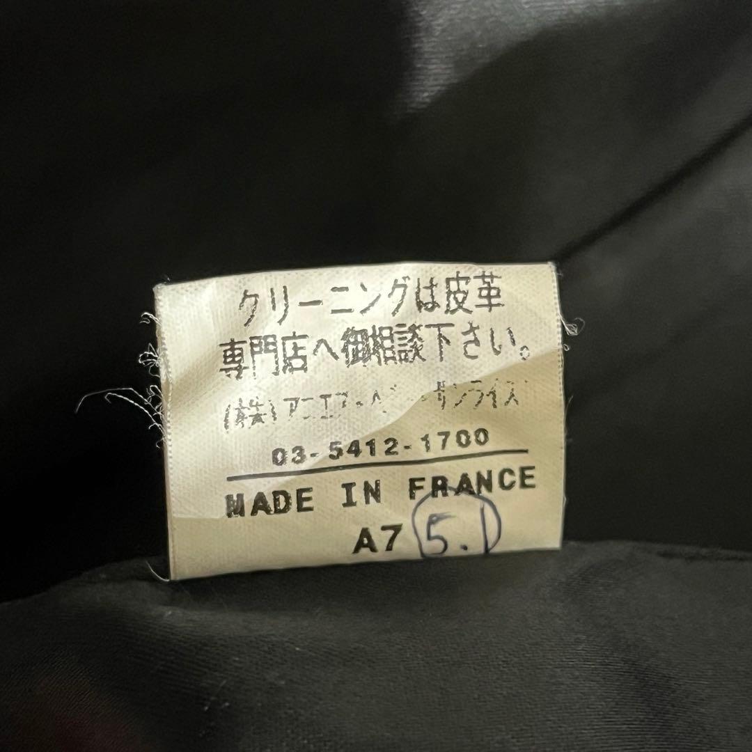 ジャケット・アウター Agnes b special archive leather jacket