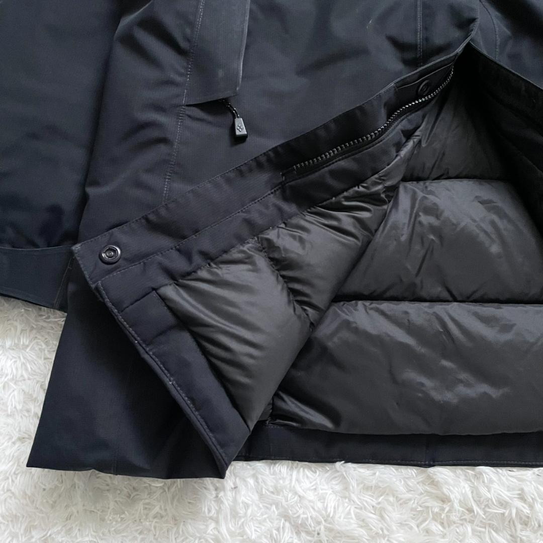 美品✨モンベル ベルニナダウンコート　ダウンジャケット　ブラック　極暖