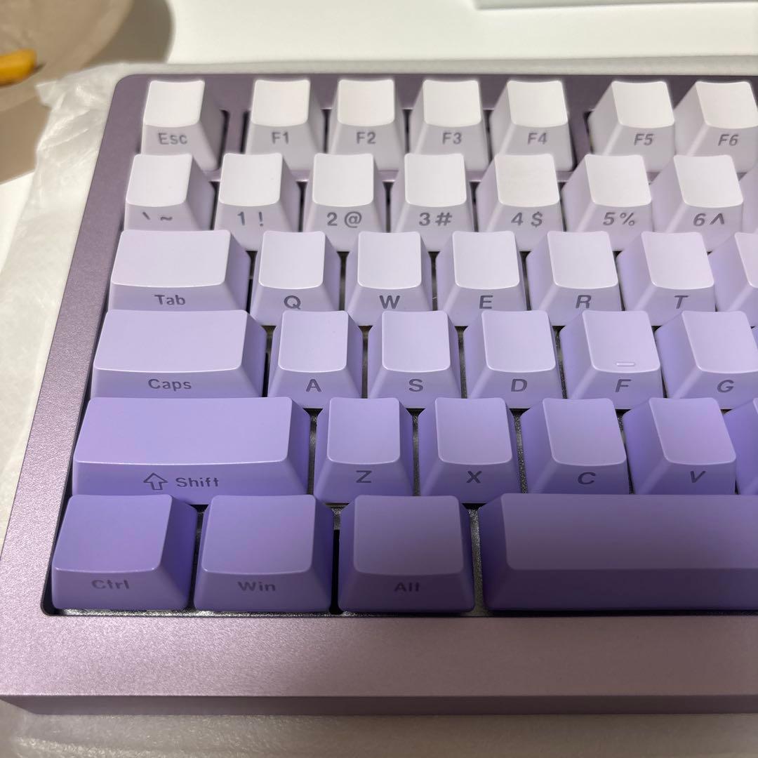 MonsGeek M1HE グラデーションパープル 英語配列キーボード 本体