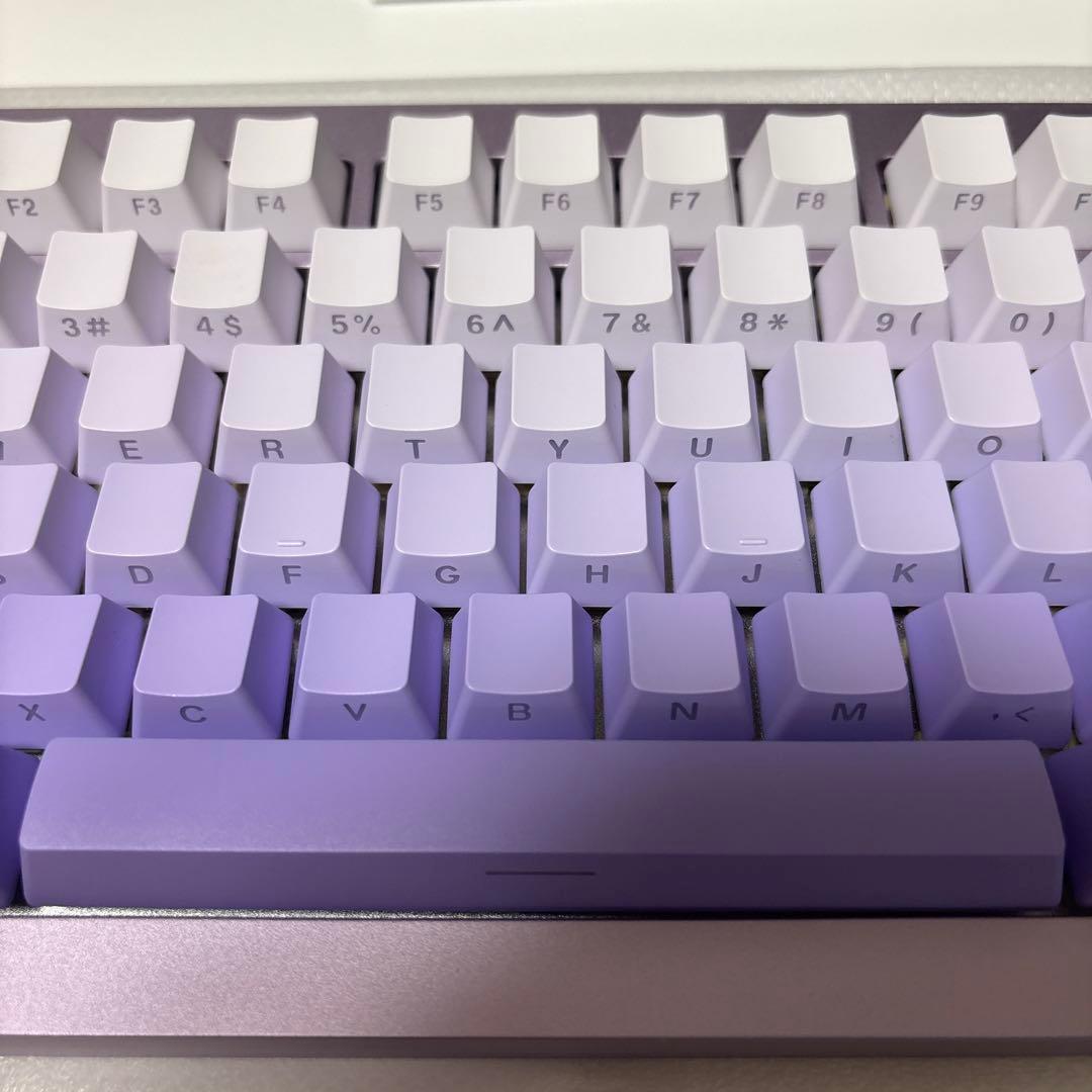 MonsGeek M1HE グラデーションパープル 英語配列キーボード 本体